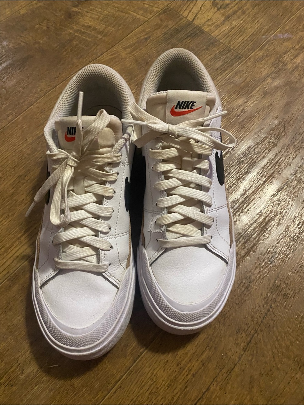 Women’s Nike White Court Legacy Lift Sneakers
